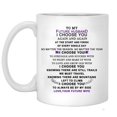 thumbnail image 1 of Enviar Fianc Taza de café Taza de desayuno Taza de café divertida 11 onzas Inspirador y motivador Feliz Sencillez, 1 of 4