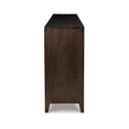 thumbnail image 4 of Ashley Furniture Balintmore 4-Door Wood Accent Cabinet, Warm Dark Brown, 4 of 7