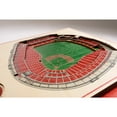 thumbnail image 3 of IDNA Cincinnati Reds 17'' x 13'' 5-Layer 3D StadiumViews Wall Art, 3 of 5