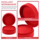 thumbnail image 3 of KAKOWELY Caja Para Joyas Roja Con Para Y Collares Almacenamiento, 3 of 6
