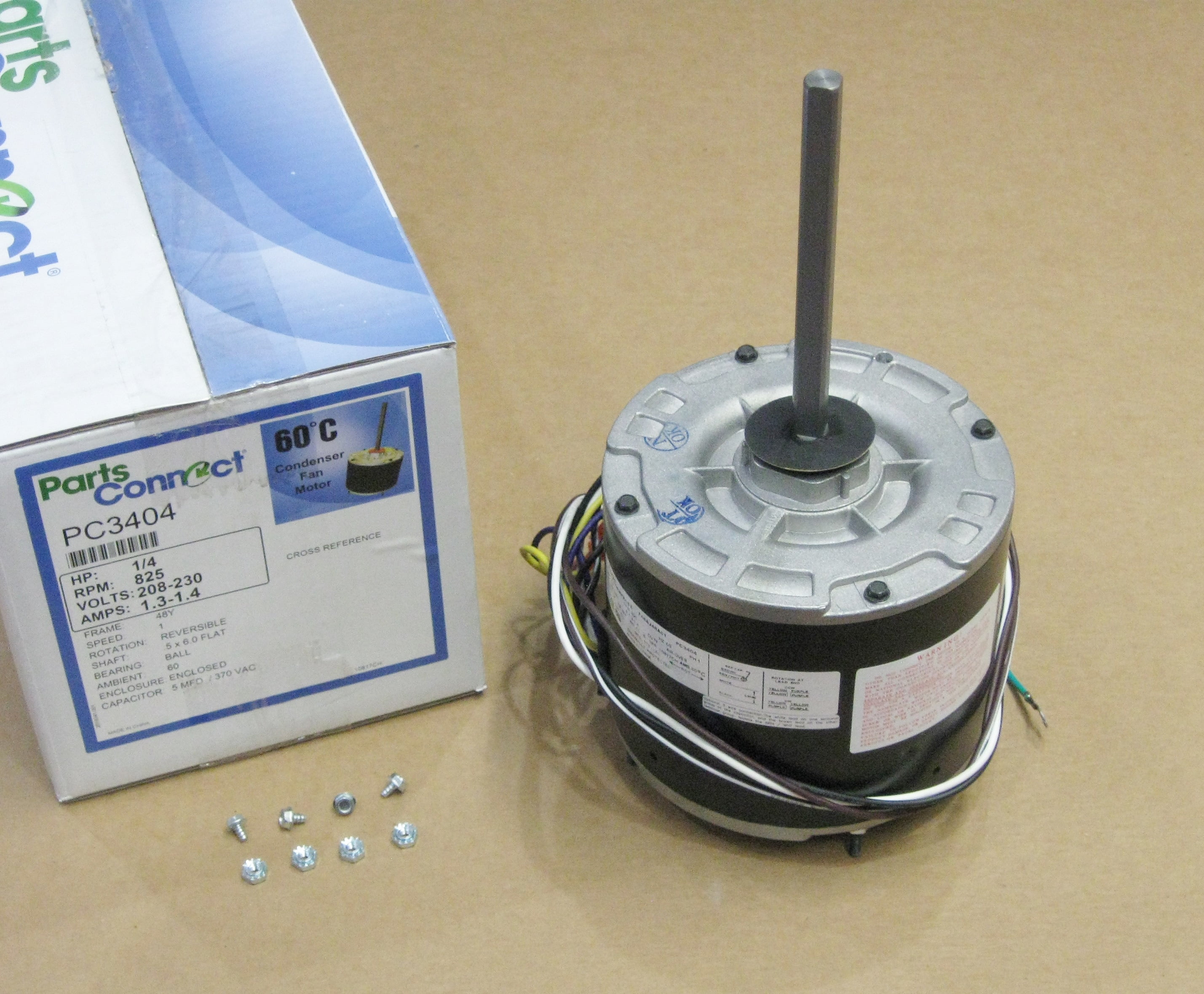 Air Conditioner Condenser Fan Motor Totally Enclosed Tenv