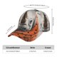 thumbnail image 2 of Balery Polka Dot Rhino Welcome Gorra de béisbol de tamaño ajustable para correr, entrenar y actividades al aire libre. Gorra de papá para todas las estaciones., 2 of 6