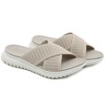thumbnail image 3 of Sandalias sin cordones para mujer zapatillas de plataforma transpirables cómodas para la playa de verano, 3 of 9