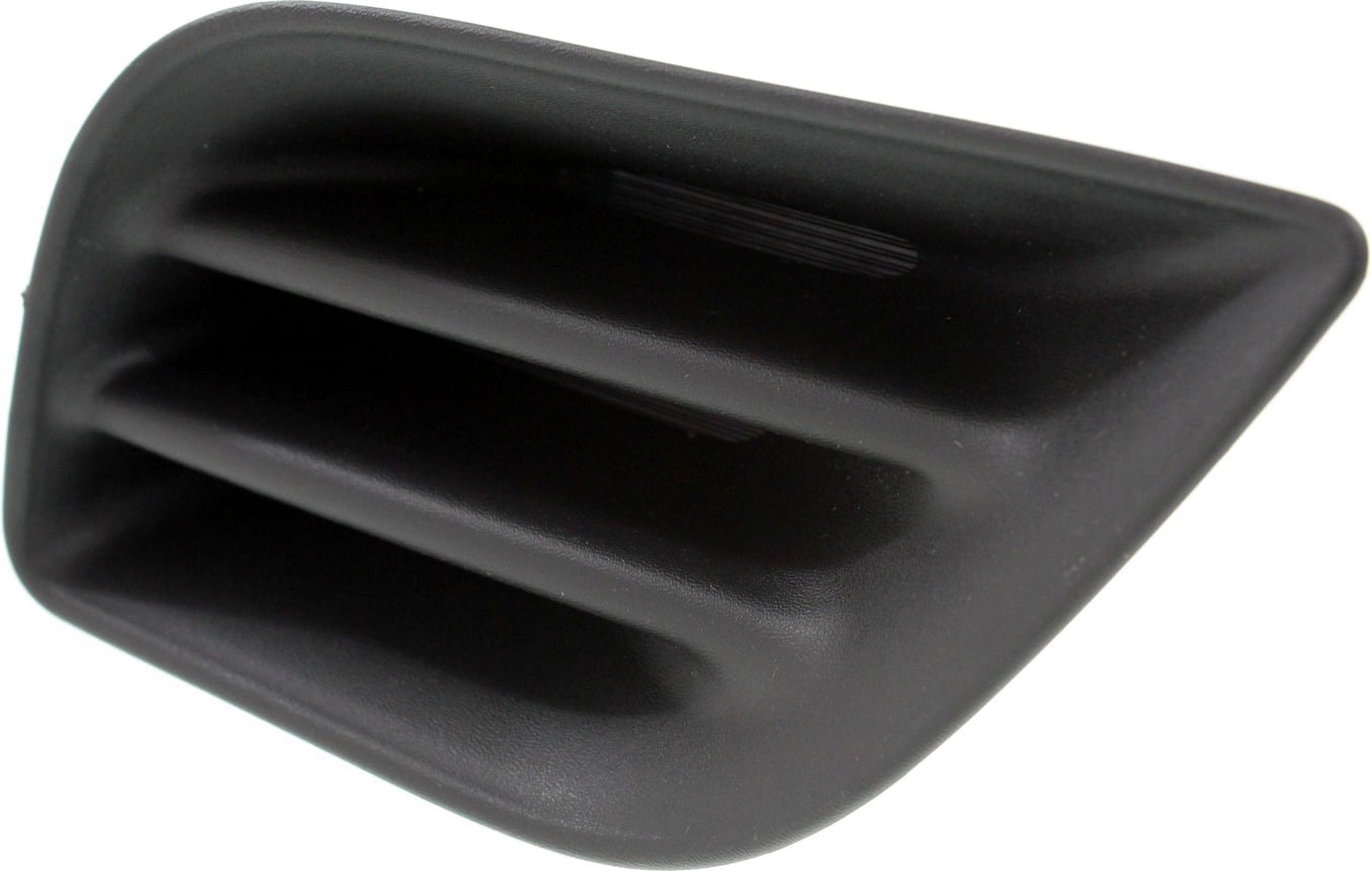 Fog Light Cover Compatible with 2012-2014 Nissan Versa Right Passenger Textured Black