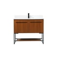 thumbnail image 3 of Elegant Lighting Vf42540m-Bs Sloane 40" Free Standing Single Basin Vanity Set - Wood, 3 of 8