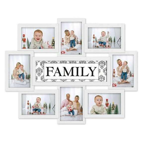 - Family Photo Frame for Wall Picture Frame Collage Wall Decor, Collage Picture Frames 4x6 Photo- White