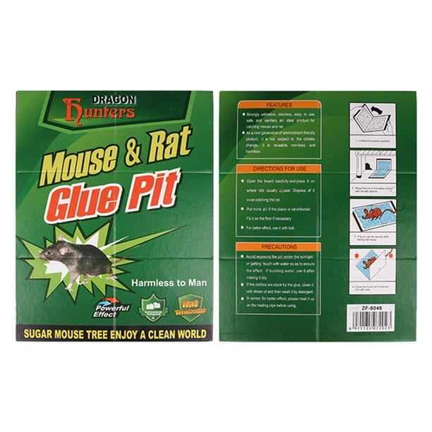 Mouse Catcher plegable no tóxico para herramienta doméstica para matar roedores (extra grande) Ehuebsd Para estrenar