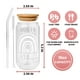thumbnail image 4 of Vaso tipo lata Mocosweeties de 470 ml con tapa de bambú y popote, 4 of 7