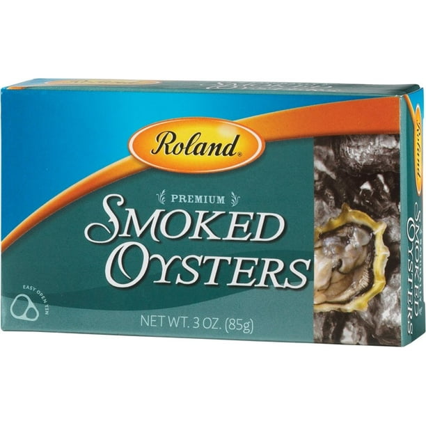Roland Canned Premium Smoked Oysters, 3 Oz
