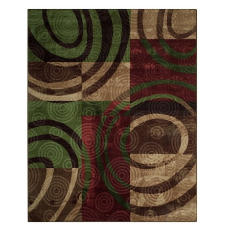 Better Homes & Gardens Cameron Textured Print Area Rugs or Runner, Multi, 8' x 10'