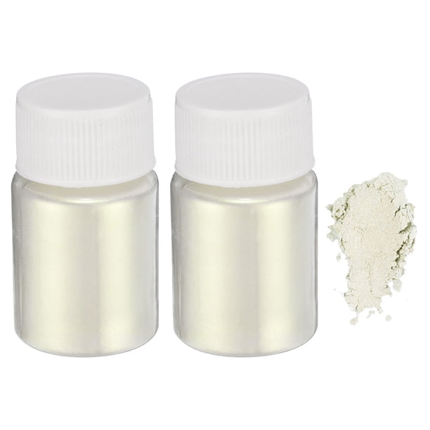 Uxcell 2pcs 30g/1oz Mica Powder for Epoxy Resin Kits Casting Resin, Shiny Beige