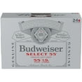 thumbnail image 3 of Budweiser Select 55 American Lager Beer 24 pack 12 fl oz Aluminum Cans 2.4% ABV, 3 of 7