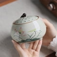 thumbnail image 4 of Boîte à Thé Glacé avec Couvercle Peint à la Main Chinois Boîte de Rangement Scellée Décoration, 4 of 7