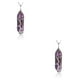 thumbnail image 3 of Qarigey Hexágono Columna Encanto Exquisito Mujeres Hombres Regalos hechos a mano Colgantes Colgantes Puntiagudo Colorido Cristal Encantos 2piezas, 3 of 6