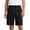 Black-shorts for men, variant on YFNNUP Cargo Shorts for Men Big and Tall Elastic Waist Trouser with Belt Quick Dry Hiking Pant Summer Camping Drawstring Pants Black XXXL