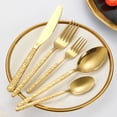 thumbnail image 5 of Juego de cubiertos de acero inoxidable de 5 piezas, servicio para 1, juego de cubiertos, tenedores, cucharas y cuchillos para cocina casera, 5 of 5