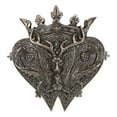 thumbnail image 4 of Ebros Highland Scots Luckenbooth 2 Hearts Crown Stag Thistle Wedding Wall Decor, 4 of 6