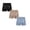 Light Blue 1PCS & Black 1PCS & Coffee 1PCS, variant on FUZHIQ Men's Lightweight Boxer Briefs 3 Pack, Breathable Mesh Smooth Underwear, Cool Fit Design for Summer Daily Wear,L