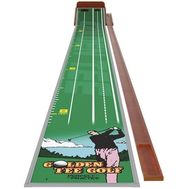 Perfect Practice Putting Mat - Golden Tee Edition