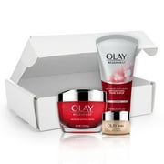 Olay Anti-Aging Skincare Kit: Cleanser, Moisturizer, and Eye Cream ($56 Value)