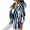 Blue, variant on asdoklhq Cardigans for Women Plus Sizes,Women Business Attire Plaid Printed Long Sleeve Button Slimming Cardigan Coat Top