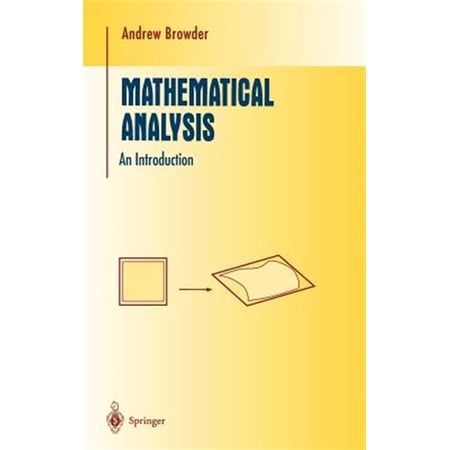 Pre-Owned Mathematical Analysis: An Introduction (Undergraduate Texts in Mathematics) Paperback