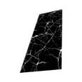 thumbnail image 4 of Alfombra de cocina Zulema antideslizante de mármol negro, 4 of 8