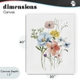 thumbnail image 4 of Stupell Industries Shabby Chic Spring Meadow Wild Flowers Canvas Art, 30 x 40, by Livi Finn, 4 of 8