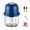 300ml, variant on Wireless Electric Garlic Chopper with 2-Blade Design for Kitchen Seasoning, Portable Food Processor with 150ml Glass Container, Rechargeable USB Kitchen Tool, Clear