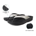 thumbnail image 6 of AEROTHOTIC Flip Flops for Women with Arch Support Plantar Fasciitis Orthopedic Cushioned Footbed Comfortable Non-Slip Sole with Padded Straps Dressy Casual Recovery Women Sandals, 6 of 7