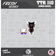 thumbnail image 4 of Kalair GFX Graphics Kit for Yamaha TTR110 (2008+) Fresh Series, 4 of 5