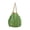Green, variant on Beige Colorful Lined Mesh Shopping Bag Beach Bag Handy Strong Load Capacity, Cotton