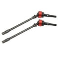 thumbnail image 1 of Arbre d'Entraînement avant, Arbre d'Entraînement avant de Remplacement CVD Arbre d'Entraînement de Commande à Distance Pièces de Voiture Accessoire de Remplacement pour Voiture de Commande à Distance pour Assembler les Pièces Rouge, 1 of 8
