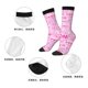 thumbnail image 5 of Balery Best Mom ever Calcetas Largas con Estampado para Hombre y Mujer – Suaves y Transpirables, Talla Única (US 5-11), 5 of 6
