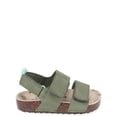 thumbnail image 5 of Wonder Nation Toddler Boys Two Strap Footbed Sandals, 5 of 7