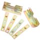 thumbnail image 2 of 8pcs Bed Frame Brackets Bed Hinges Bed Rail Brackets Heavy Duty Bed Rail Supports, 2 of 3