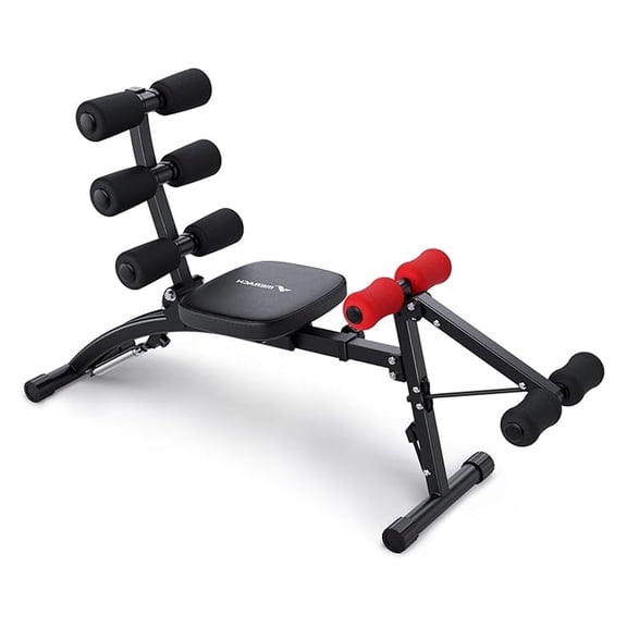 Ab Machine, Multi-Functional Adjustable Ab Trainer, Ab Workout for Home Gym, Sit Up Machine for Abdominal, Exercise Chair for Full Body Workout