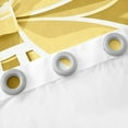 thumbnail image 3 of Erosebridal Kawaii Initial Letter Curtains for Living Room, Monogrammed J 30%-50% Blackout Curtains Set of 2 (52x63), Ribbon Cow Curtains and Drapes (52x63), Window Curtains Bedroom Decoration, 3 of 6