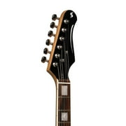 Stagg Vintage Serie-S 60 Solid Alder Body 21 Frets, Beige