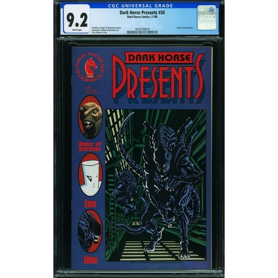Dark Horse Presents #34 - CGC 9.2 Comic Book