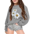 thumbnail image 4 of CAIXIA Graphic Sweatshirt for Girls Crew Cute Long Sleeve Printed Drop Shoulder Pullover Athletic Top Back To School Sweater Shirts Clothes, 4 of 4