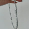 thumbnail image 4 of Visland Collier pour Femme, Coupe Multifacette, Faux Verre, Longueur Prolongée Ajustable, Bijou de Cou, Collier Ras-du-Cou pour Dame, 4 of 7