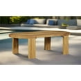 thumbnail image 4 of Pemberly Row Table Basse Contemporaine d'Extérieur en Teck Massif, 4 of 5