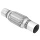 thumbnail image 2 of Exhaust Flexi Tube Bellows Stainless Steel Braided Joint Flexible Pipe 52x260mm Welded Install, 2 of 5