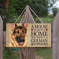 thumbnail image 3 of Placa De Madera Para Mascotas, Letrero Colgante Para Puerta De Mascotas, Placa Decorativa Para El Hogar Minnieouse HA035334-00, 3 of 6