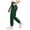 Dark Green, variant on Women's High Waisted Cargo Jogger Pants – Versatile Elastic Waist Trousers in Sizes S-XXL, for Everyday Comfort and Casual Styling