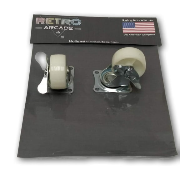 Foot wheel, Industrial Casters 2" wheel 165 lbs