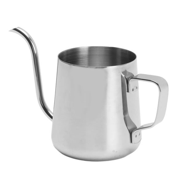 Gooseneck Pour Over Coffee Kettle Stainless Steel Hand Drip Tea Pot Silver 8.45 fl oz / 250 ml