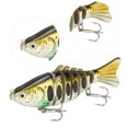 thumbnail image 3 of Swimbaits De Peces Articulados Múltiples Realistas, Plástico De Metal De 7 Segmentos Para Agua Salada, 3 of 8