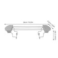 thumbnail image 2 of unbranded 2Ud Soporte Para Pan Y Tostadas En Metal Compatible Con Horno Y Tostadora Cocina, 2 of 7